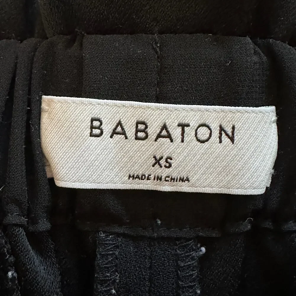 Aritzia Babaton Black Tie-Waist Dress Shorts – Size XS - Picture 2 of 5